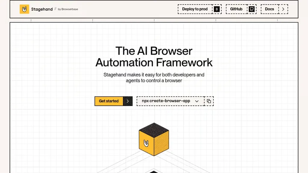 Stagehand screenshot